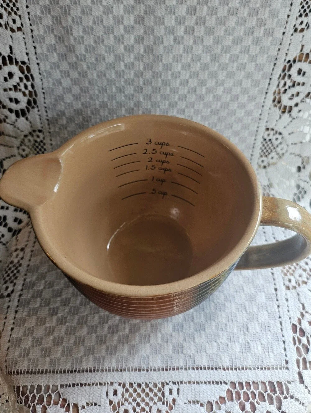 Teleflora Stoneware Measuring Cup